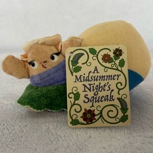 Rare BARK BOX Bark Midsummer Night’s Squeak Dog Toy - BarkBox Toy - Shakespeare